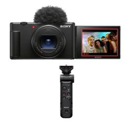 Sony ZV-1 II Digital Camera + GP-VPT3 Wireless Shooting Grip/Tripod