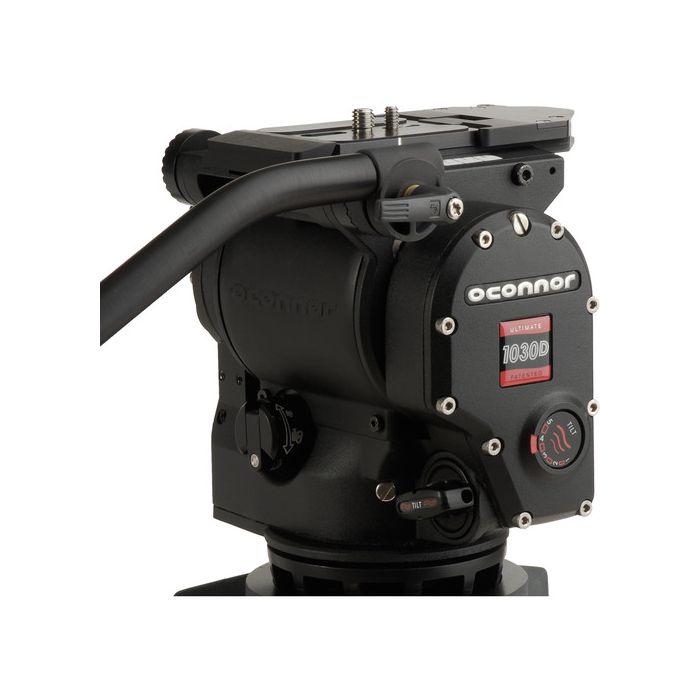 Oconnor 1030D Head 30L Tripod with Floor Spreader Case