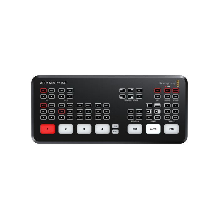 【美品】 ATEM Mini Pro ISO Blackmagic Design Blackmagic Design ATEM Mini Pro ISO