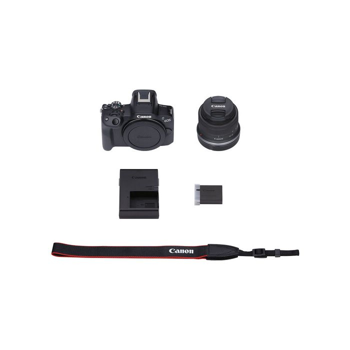 Canon EOS R50 RFS 18-45 Black