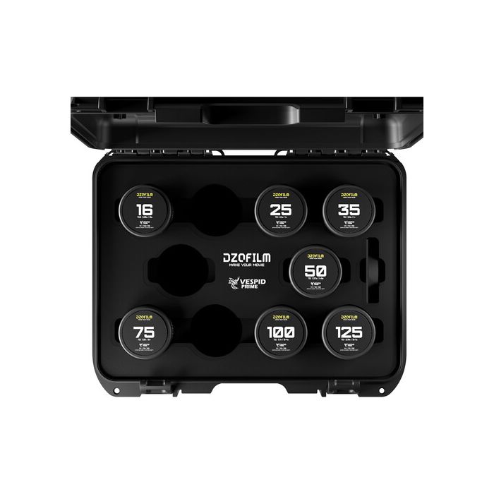DZOFILM Vespid Prime 7-lens Kit V2 -16/25/35/50/75/100/125mm with