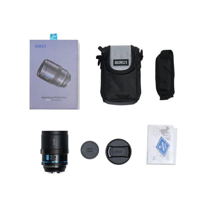 Sirui 40mm T1.8 1.33X S35 AF Anamorphic Lens (E mount, Neutral Flare)
