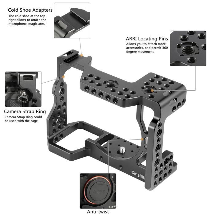SmallRig Cage pour Sony A7RIII-A7III - 2087