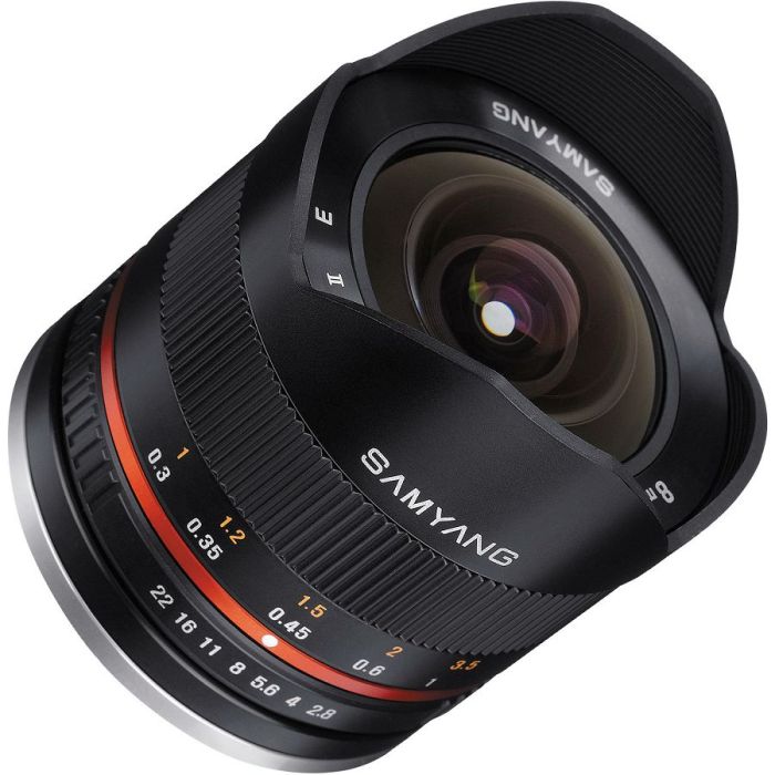 Samyang 8mm f/2.8 UMC Fish-Eye II Sony E (Black)