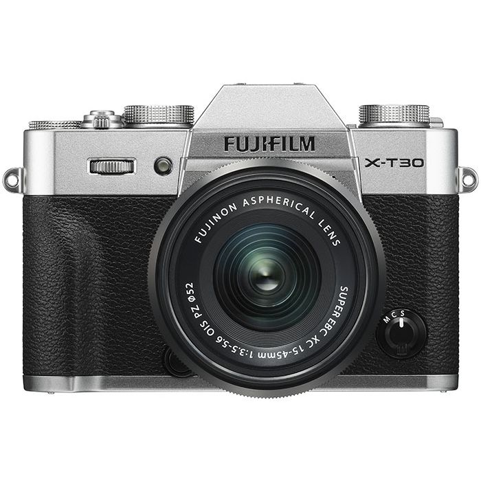 Fujifilm X-T30 II Mirrorless Camera (Black & Silver)