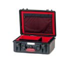 HPRC Resin Case 2500 Soft Deck and Dividers Black/Red