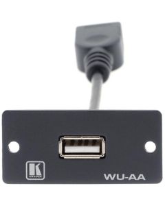 Kramer Wall Plate Insert - USB (A/A) B