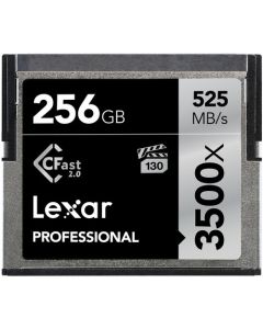 Lexar CFast 256GB 3500x, 2.0, 525MB/sread 445MB/s write