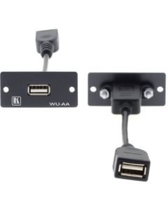 Kramer Wall Plate Insert - USB (A/A) W