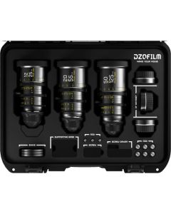 DZOFilm Pictor Zoom 3-lens kit with case (12-25/20-55/50-125 T2.8) (Black)