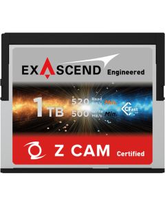 Exascend  CFast Card  1TB  ZCAM approved