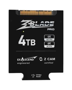 Exascend  ZBlade  4TB  ZCAM approved