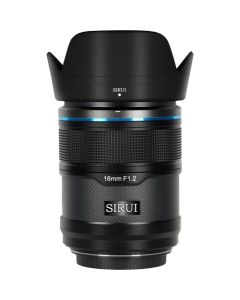 Sirui 16mm F1.2 APS-C/S35 Sniper Auto-Focus Lens(E Mount, Black, Carbon Fiber)