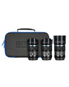 Sirui 23/33/56mm F1.2 Sniper Lens APS-C AF Kit E-Mount Black Carbon
