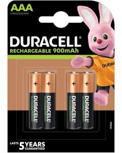 Duracell HR03-A Ultra Rechargeable AAA 900mAh - 4 Pack