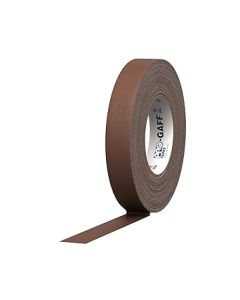 ProTapes Pro Gaff 24mm x 22.8m Cloth Tape Brown