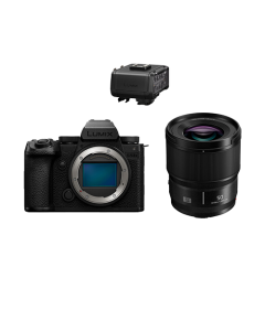 Panasonic S5 II with Lumix S 50mm f/1.8 Lens + DMW-XLR1