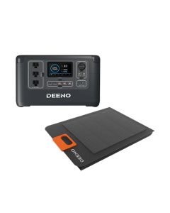 DEENO X1500 + 200W Solar Panel