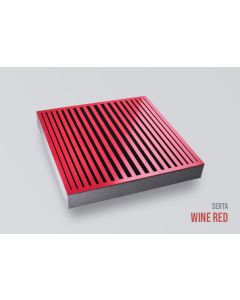 Sonitus Decosorber Natur Serta 8 Natural Wine Red(60x60x8cm) (6kom)