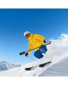 GoPro Ski Bundle  Kit per riprese su casco, petto, spalla o sulla  racchetta da sci.