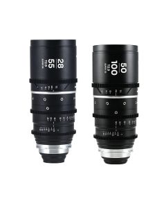 Laowa Nanomorph S35 Zoom 2-Lens Bundle  (28-55mm, 50-100mm) (Silver)	