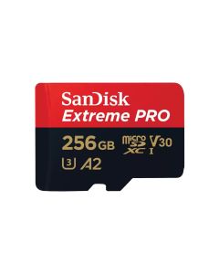 Sandisk microSDXC Extreme Pro 256GB + SD Adapter 200MB/s