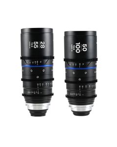 Laowa Nanomorph S35 Zoom 2-Lens Bundle  (28-55mm, 50-100mm) (Blue)	