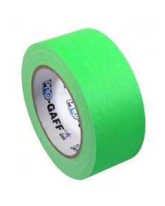 ProTapes Pro Gaff 48mm x 45m Cloth Tape Fluorescent Green