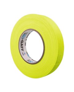 ProTapes Pro Gaff 24mm x 45m Cloth Tape Fluorescent Yellow