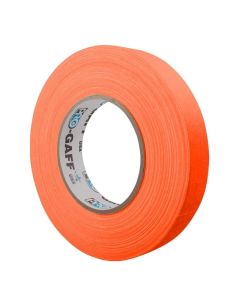 ProTapes Pro Gaff 24mm x 45m Cloth Tape Fluorescent Orange