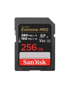 Sandisk SDXC Extreme Pro 256GB UHS-II 280MB/s V60