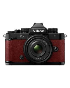 Nikon Z f + 40mm SE Bordeaux Red