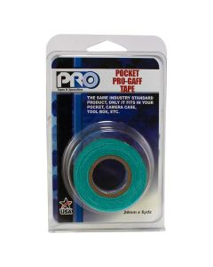 ProTapes Pro Gaff 24mm x 5.4m Pro Pocket Teal