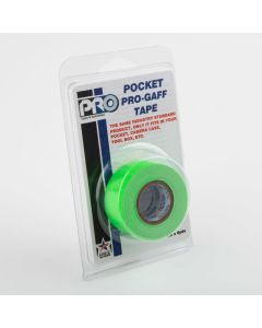 ProTapes PRO-GAFFER Hand Sized Roll 24mm x 5.4m, Neon Green