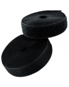 Prisma Self-adhesive Lop Tape 25mm x 25m black