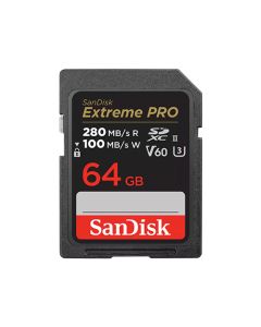 Sandisk SDXC Extreme Pro 64GB UHS-II 280MB/s V60