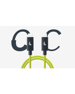 Angelbird USB-C 4.0 Solid Flexâ„˘ Cable Lime 2 m / 6.6 ft