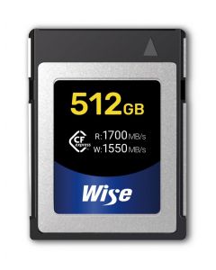 Wise CFexpress 512GB +  GRATIS Wise SDXC UHS-II V90 128GB