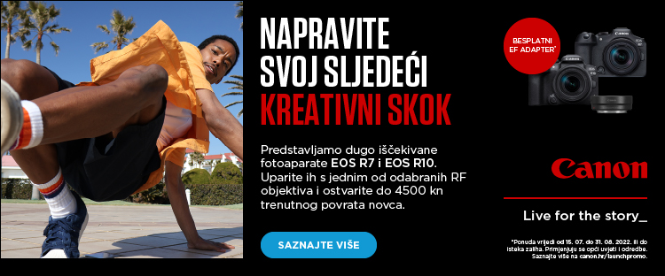 Canon promocija: Napravite svoj sljedeći kreativni skok