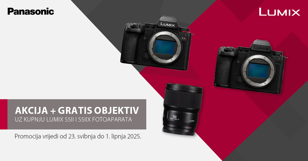 Panasonic Lumix S5II & S5IIX gratis Lens